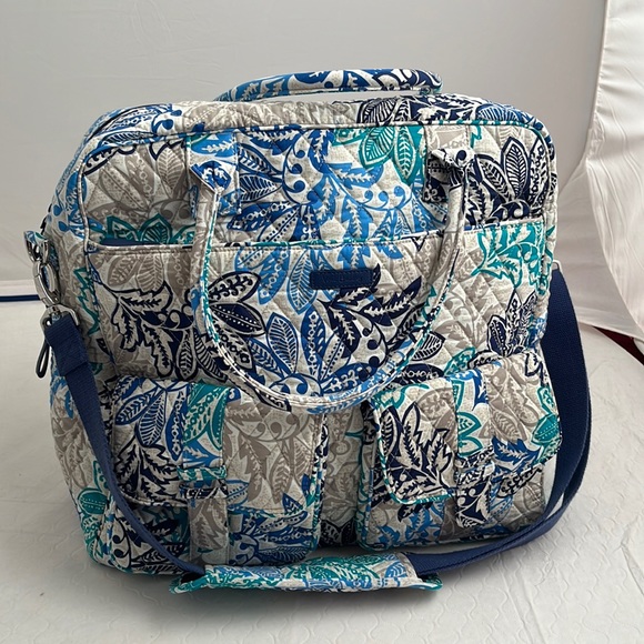 Vera Bradley Handbags - Vera Bradley Santiago Grand Cargo quilted multicolor large travel duffel tote